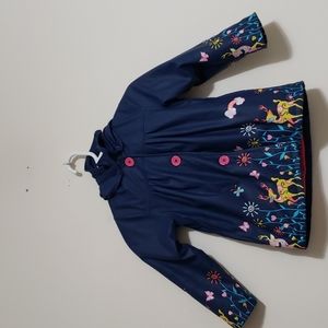Wantdo Girl Waterproof Rain Parka